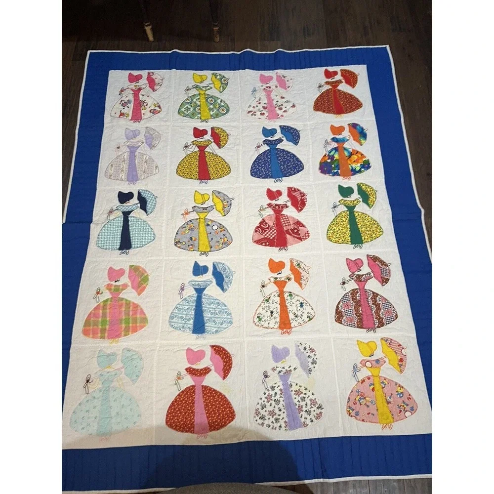 Quilt Parasol‎ Lady Southern Belle Umbrella Sunbonnet 82